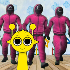 Sprunki in Squid Game Chamber